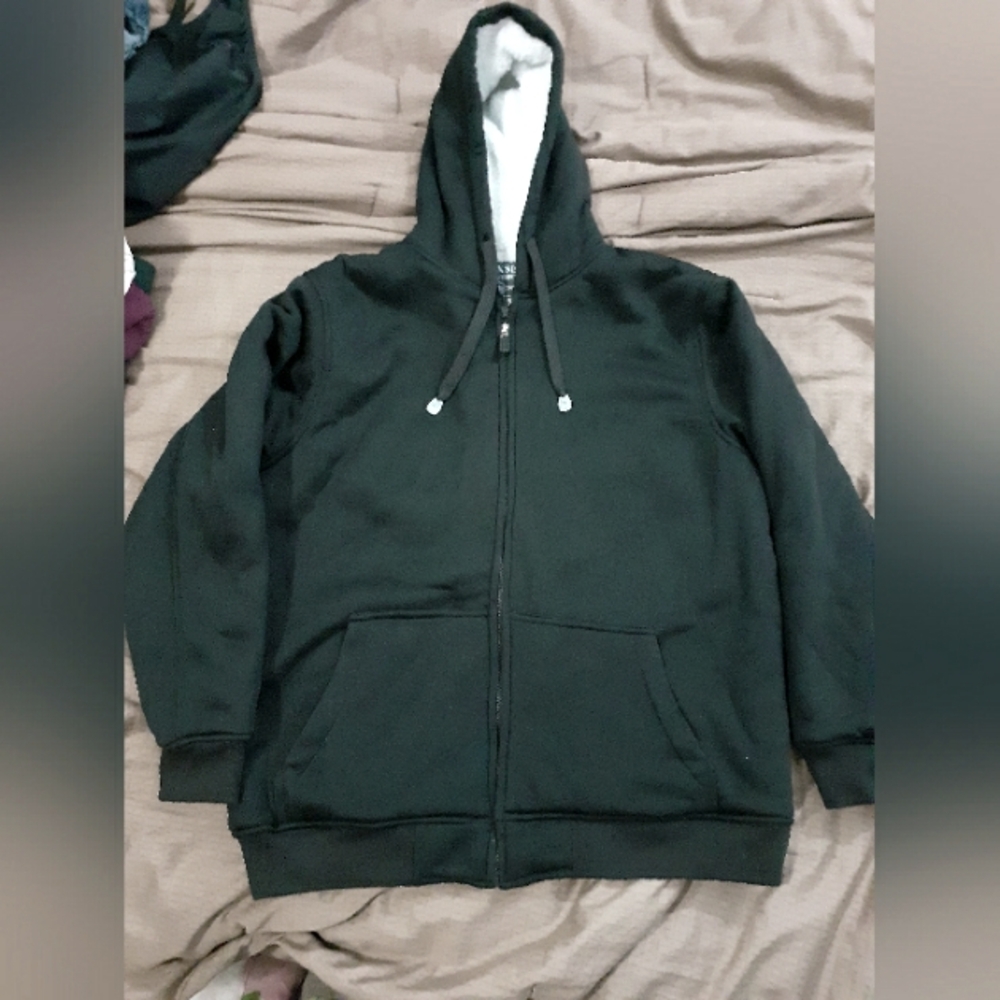 Maxxsel sherpa lined sweatshirt L